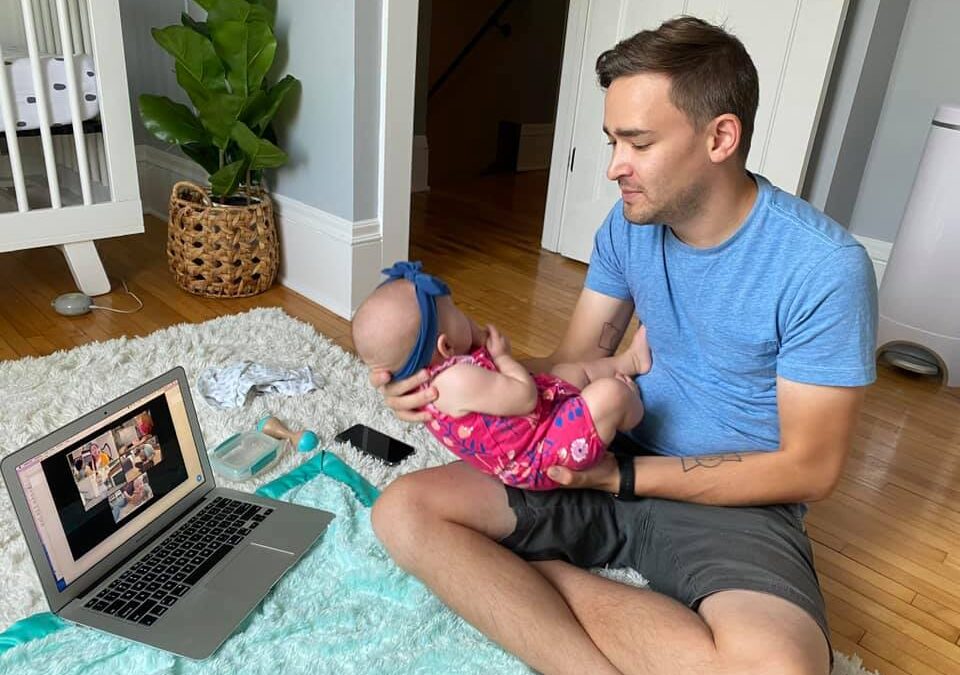 Six ways to entertain your baby at home during lockdown